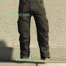 Black Chain Pants