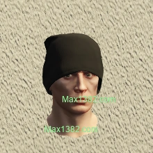 Black Low Beanie