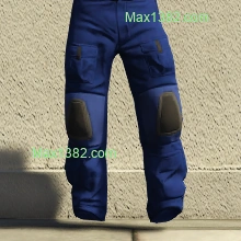 Blue Knee Pad Cargos