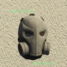 Gray Gas Mask