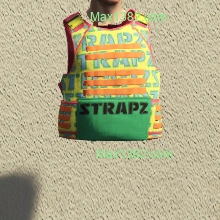 Color Block Strapz Vest