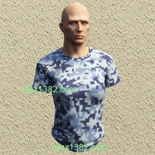 Blue Digital T-Shirt