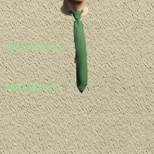 Green Diamond Straight Tie