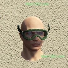 Green Tactical Goggles