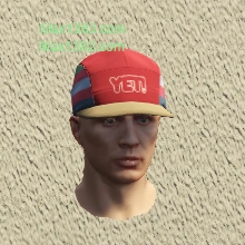 Stripy Yeti Snapback