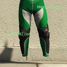 Green Biker Suit