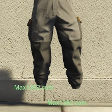 Gray & Orange Gorka Suit