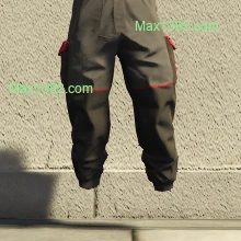 Black & Red Gorka Suit